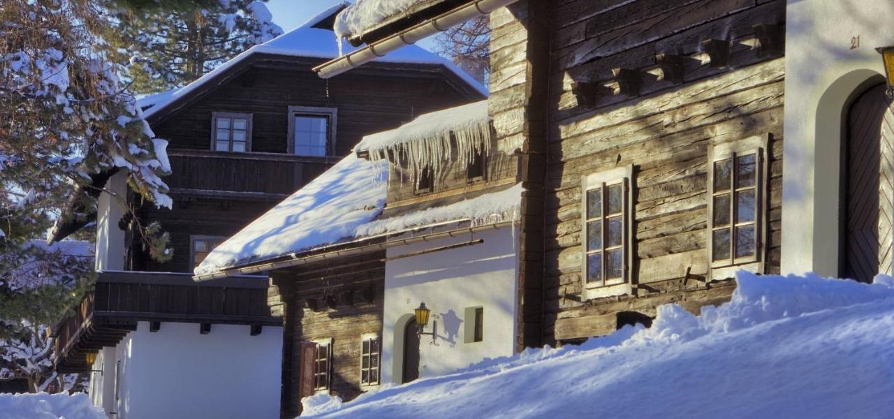 Naturel Hoteldorf Schoenleitn Latschach ober dem Faakersee Bagian luar foto