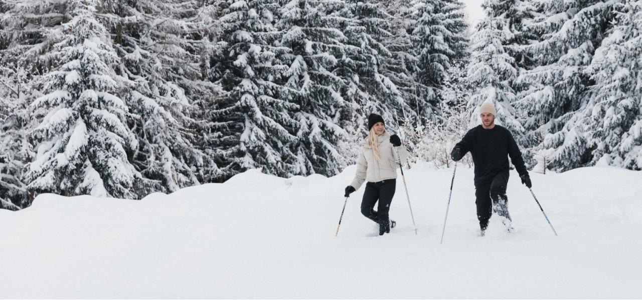 Naturel Hoteldorf Schoenleitn Latschach ober dem Faakersee Bagian luar foto